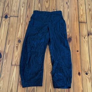 Ruti on the lose wor pants navy animal  Pants 2